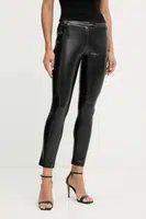 Kalhoty Marciano Guess FERGIE dámské, černá barva, přiléhavé, high waist, 5YGB16 7363A