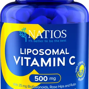 Natios Vitamin C Liposomální 500 mg 60 veganských kapslí
