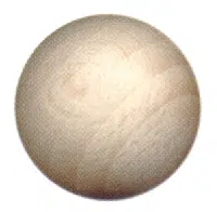 Dřevěná koule, průměr 40mm