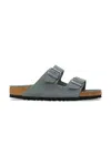 Semišové pantofle Birkenstock Arizona pánské, šedá barva, 1030860