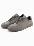Ombre Men's monochromatic streetwear style shoes - olive