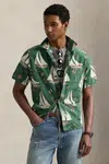Košile Polo Ralph Lauren pánská, zelená barva, regular, s klasickým límcem, 710971217