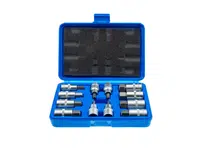 Zástrčné hlavice Imbus 1/2", H5 - H22, 12 ks - SATRA