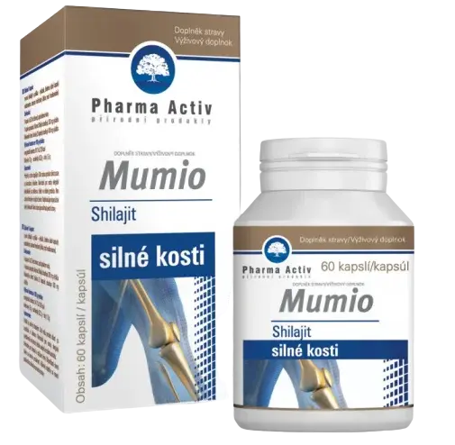 PHARMA ACTIV Mumio Shilajit 60 kapslí