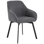 P & B ŽIDLE S PODRUČKAMI, ocel, struktura, šedá