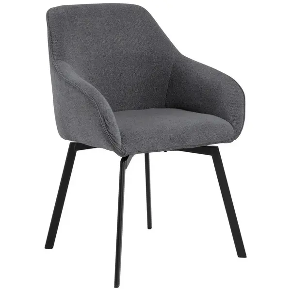 P & B ŽIDLE S PODRUČKAMI, ocel, struktura, šedá