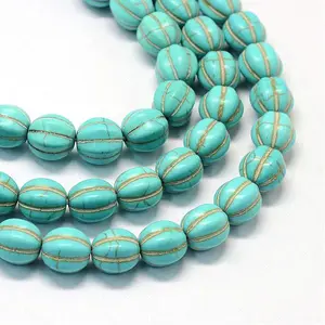 Synthetic Turquoise Gemstone Bead Strands