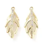 Brass with Glass Pendants