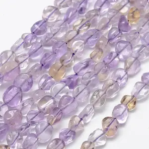 Natural Ametrine Beads Strands