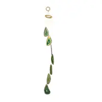 Chakra Natural Dyed Agate Piece Hanging Ornament