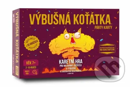 Výbušná koťátka: Párty karty - hra z kategorie Party hry