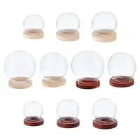 Round Glass Dome Cover