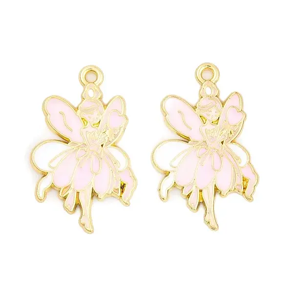 Rack Plating Alloy Enamel Pendants