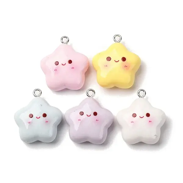 Opaque Resin Pendants