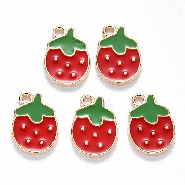 Alloy Enamel Pendants