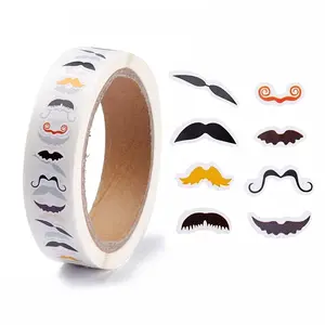Self Adhesive Beard Pattern Sticker