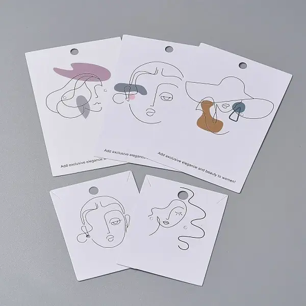 Cardboard Jewelry Display Cards