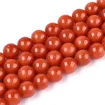 Dyed Natural Mashan Jade Round Beads Strands