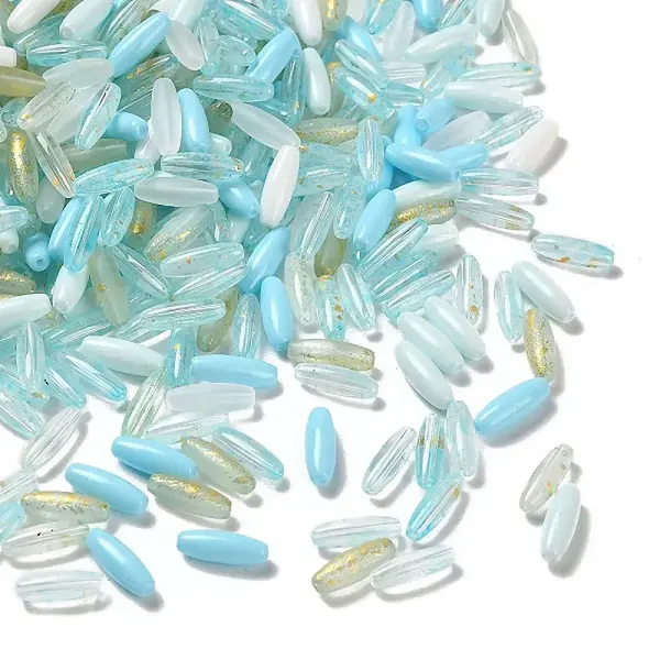 Painted Glass Beads