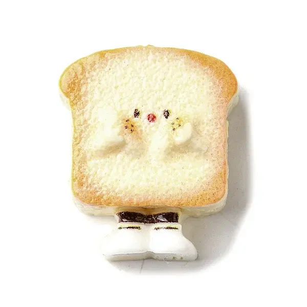 Light Khaki Cute Opaque Resin Cabochons