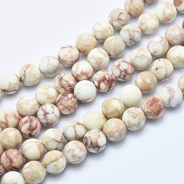 Natural Imperial Jasper Beads Strands