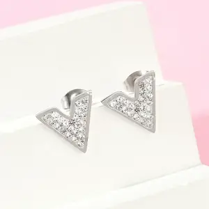 304 Stainless Steel Stud Earrings
