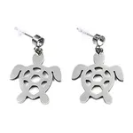 201 Stainless Steel Dangle Stud Earrings