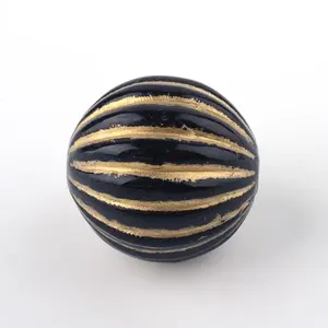 Round Plating Acrylic Beads