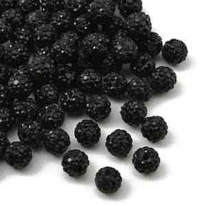 Handmade Polymer Clay Disco Ball Beads