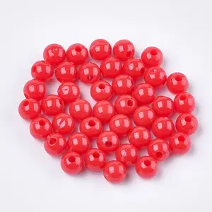 Opaque Plastic Beads