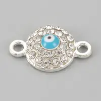 Alloy Rhinestone Links connectors