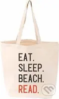 Eat. Sleep. Beach. Read - Lovelit - kniha z kategorie Tašky