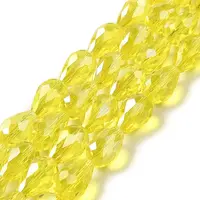 Electroplate Glass Beads Strands