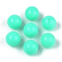 Fluorescence Chunky Acrylic Beads