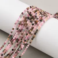 Natural Multicolor Tourmaline Beads Strands