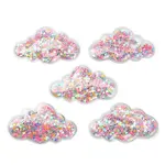 Quicksand Sequin Plastic Cabochons
