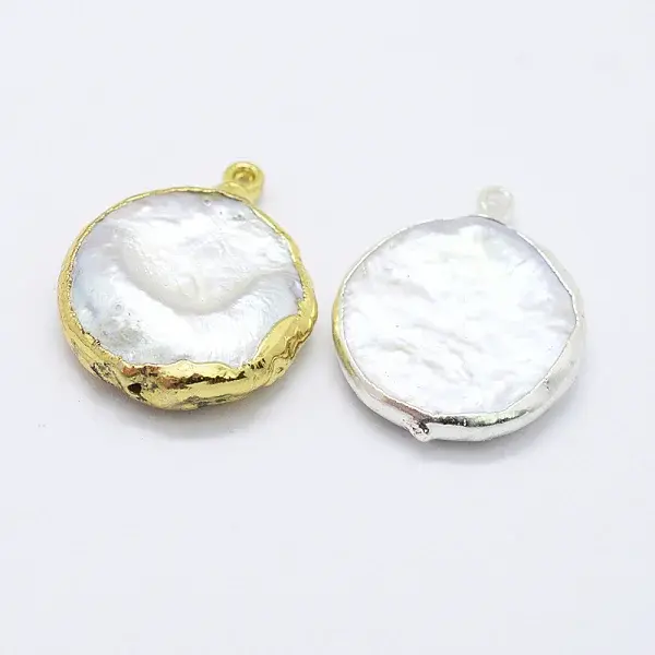 Natural Cultured Freshwater Pearl Pendants