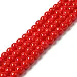 Painted Glass Bead Strands