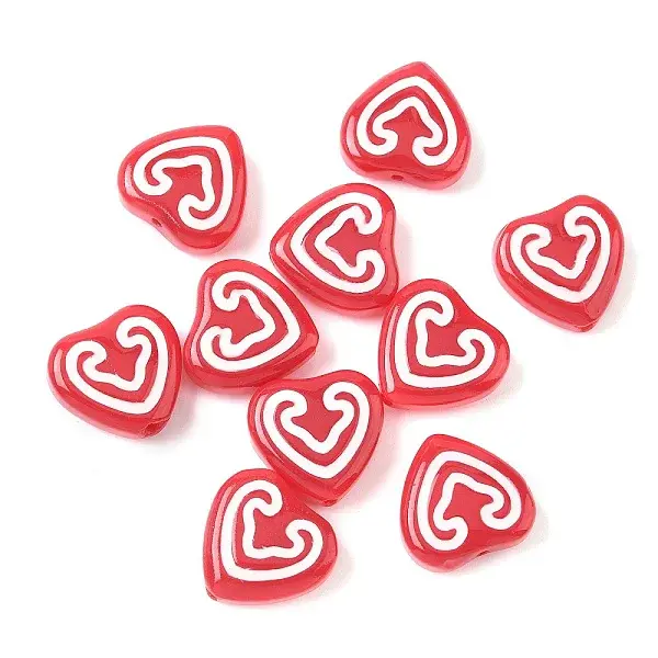 Baking Painted Glass Enamel Beads