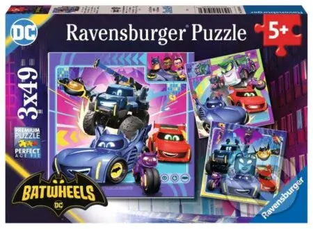 Batwheels - puzzle z kategorie 15 - 60 dílků