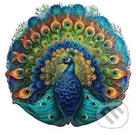 Páv (Dřevěné puzzle) - puzzle z kategorie 500 - 1000 dílků