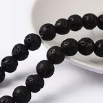 Natural Lava Rock Beads Strands