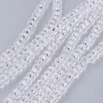 Transparent Glass Beads Strands
