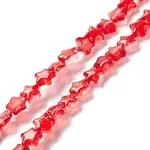Transparent Glass Beads Strand