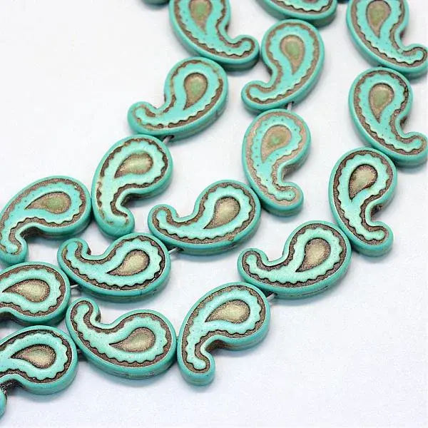 Synthetic Turquoise Bead Strands