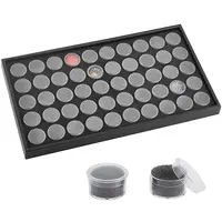 50 Grids Plastic Loose Diamond Storage Boxes