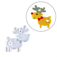 DIY Christmas Theme Pendant Food Grade Silicone Molds