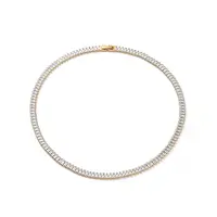 Clear Cubic Zirconia Tennis Necklace