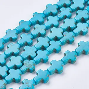 Synthetic Turquoise Beads Strands