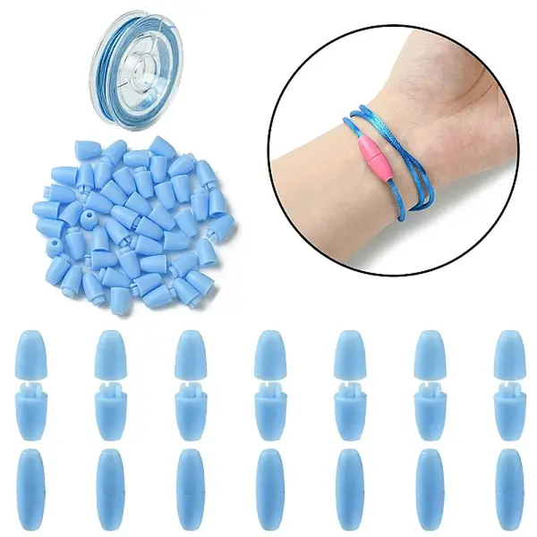 30Sets Plastic Breakaway Clasps